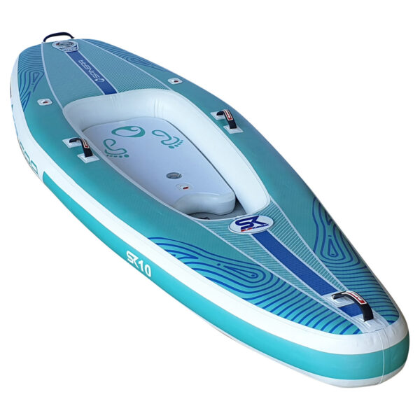 Spinera Supkayak 10. SUP convertibile in kayak per una persona.