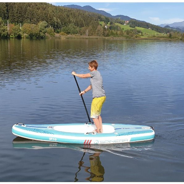 Spinera Supkayak 10. SUP convertibile in kayak per una persona.